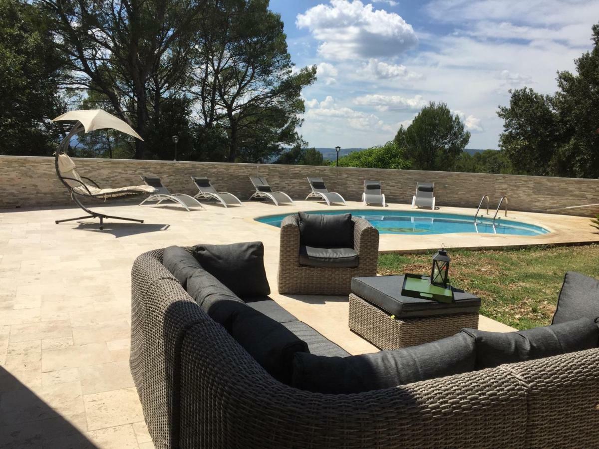 Villa « Chanterie » Villecroze Bagian luar foto